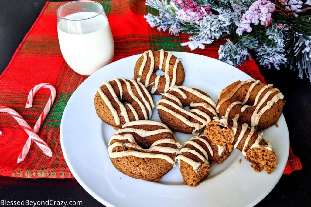 Ready to eat Gingerbread Donuts