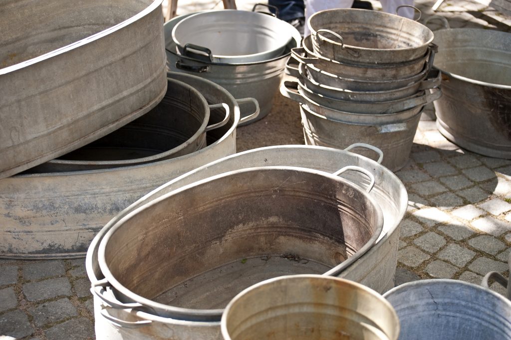 13 Ways to Use Rustic Galvanized Containers