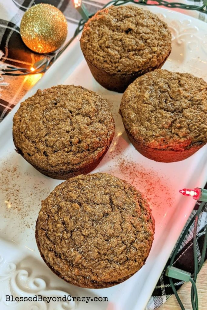 gingerbread muffins