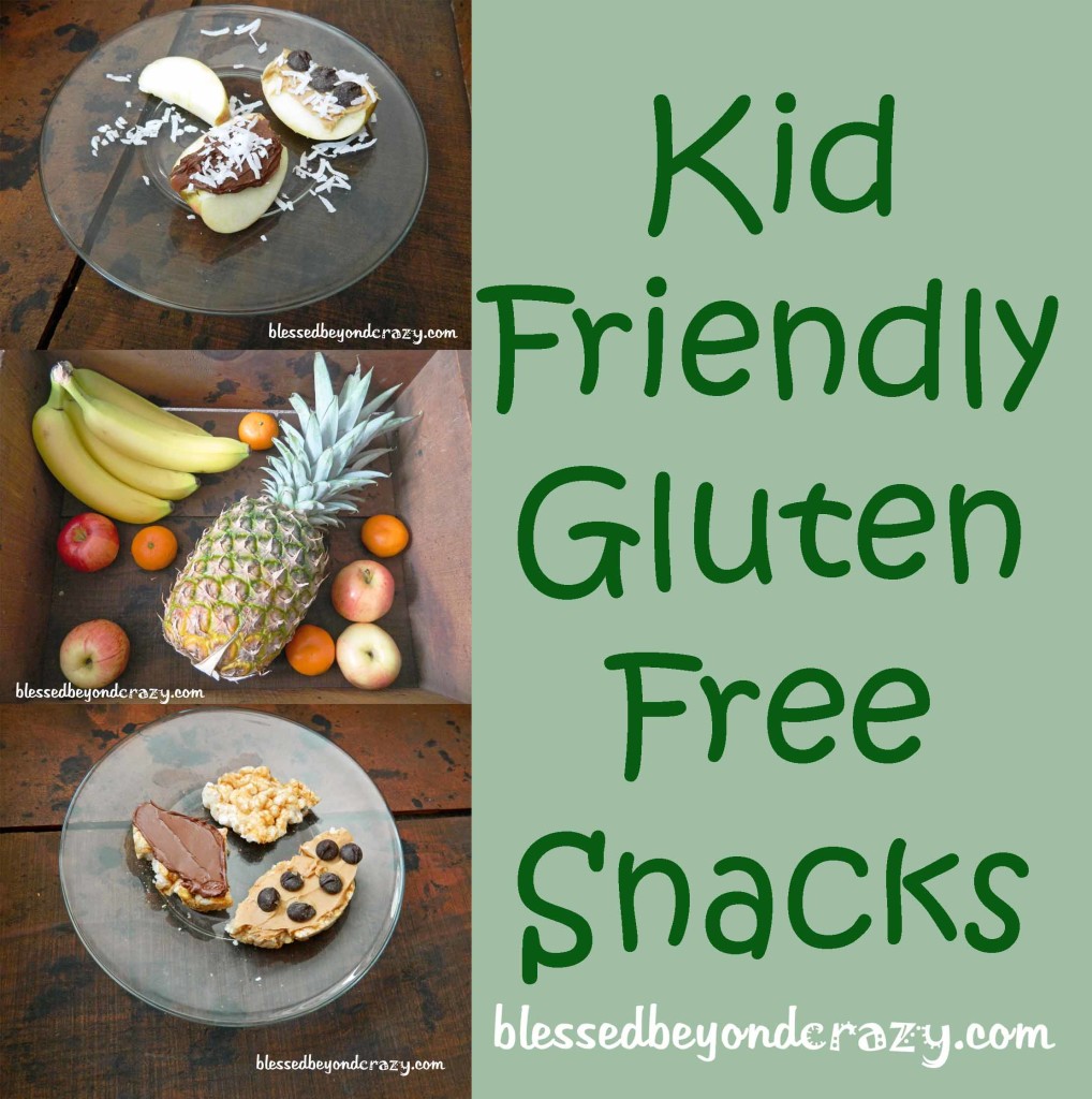 kid friendly gluten free snacks