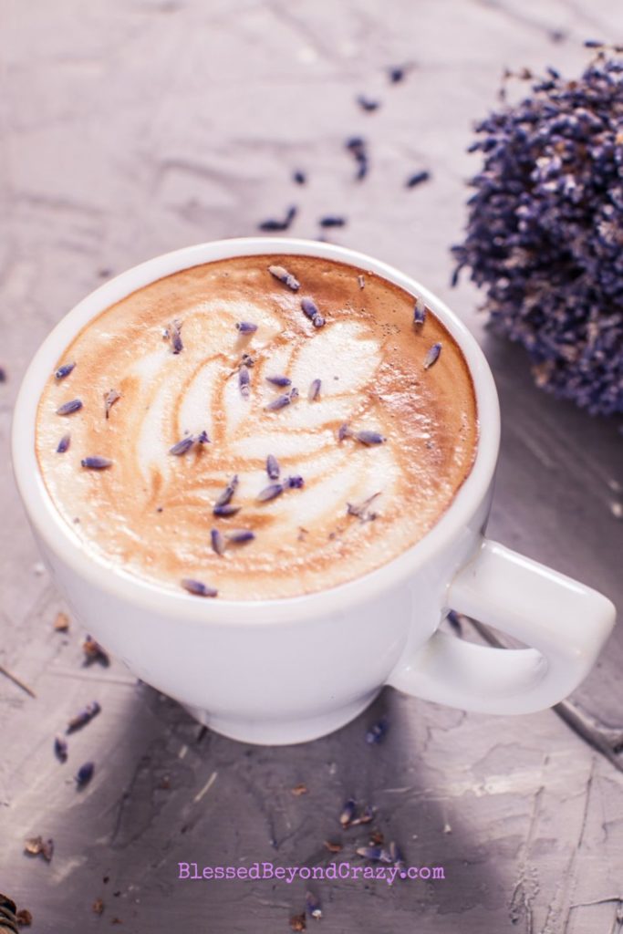 lavender latte