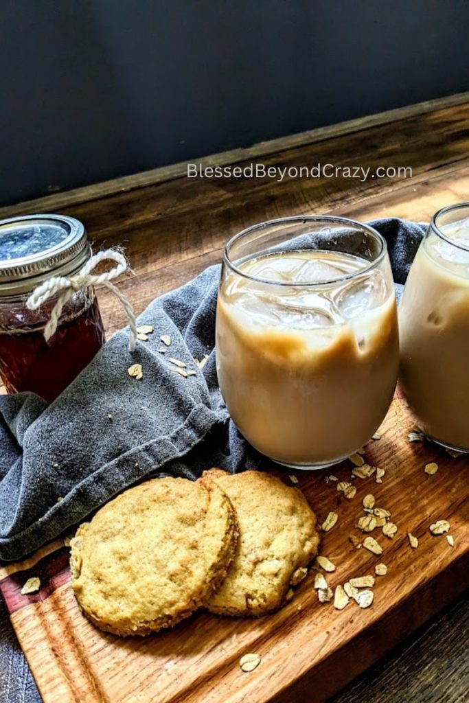 oatmeal cookie latte