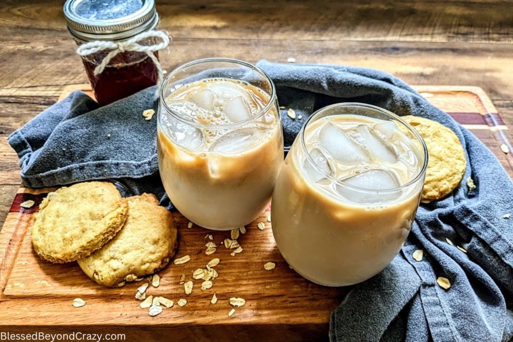 oatmeal cookie latte