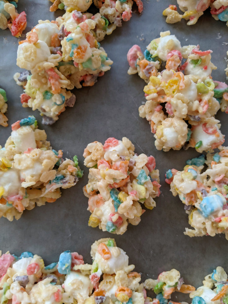 Almond Bark Cereal Candy Clusters with Gluten-Free Option