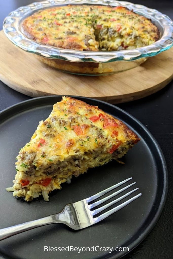 sausage quiché