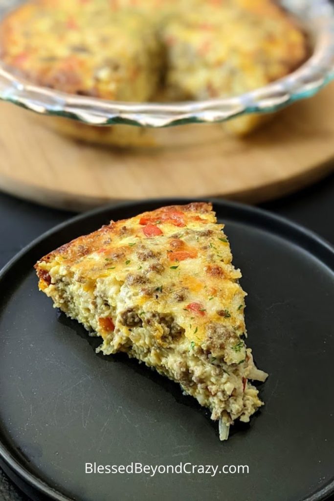 sausage quiché