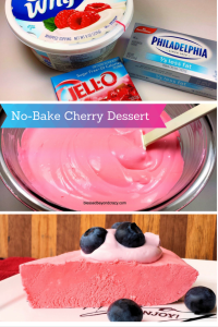 no bake cherry dessert 2