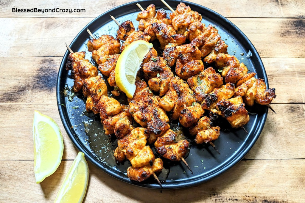 chicken skewers