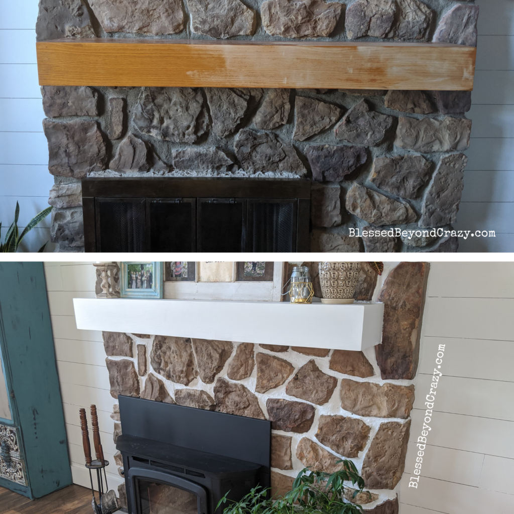 fireplace makeover