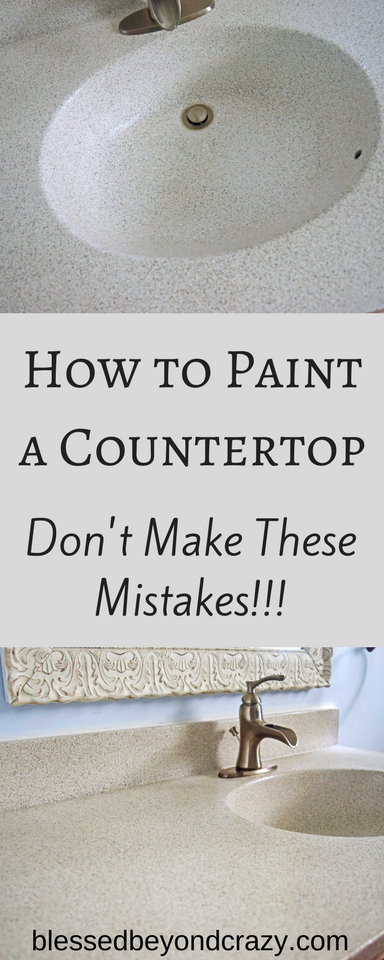How to Paint a Countertop Don't Make These Mistakes
